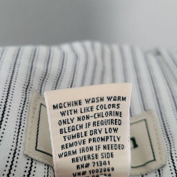 L.L. Bean Size 38x34 Corduroy Pants Natural Fit Stretch Straight Leg Gray - Picture 9 of 10